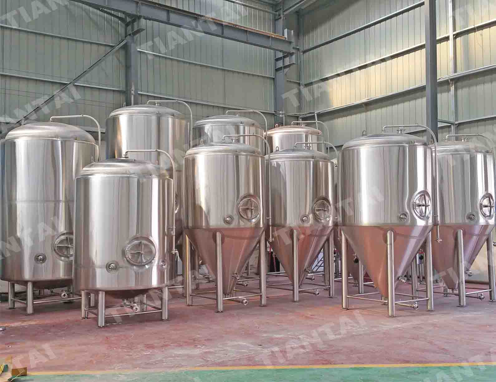 6000L double wall conical Fermenter